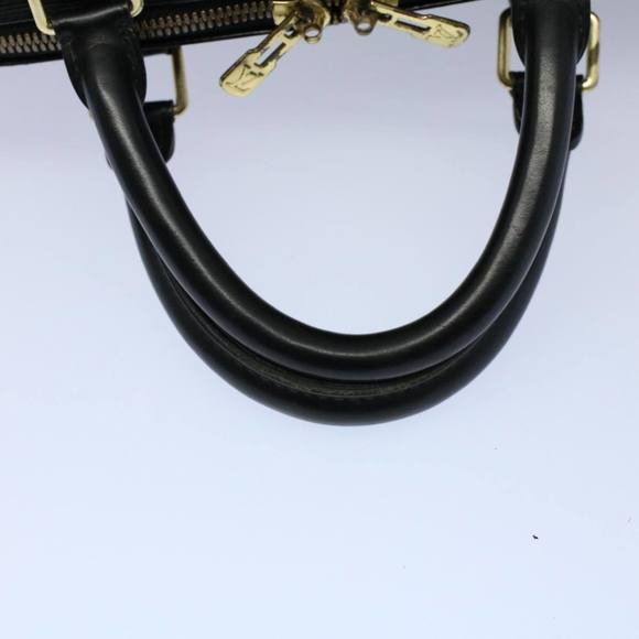LOUIS VUITTON Epi Keepall 55 Boston Bag Noir Black M42952 LV Auth bs9967 - Picture 7 of 16